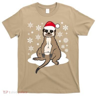 Funny Meerkat Santa Christmas Gift Classic T-Shirt