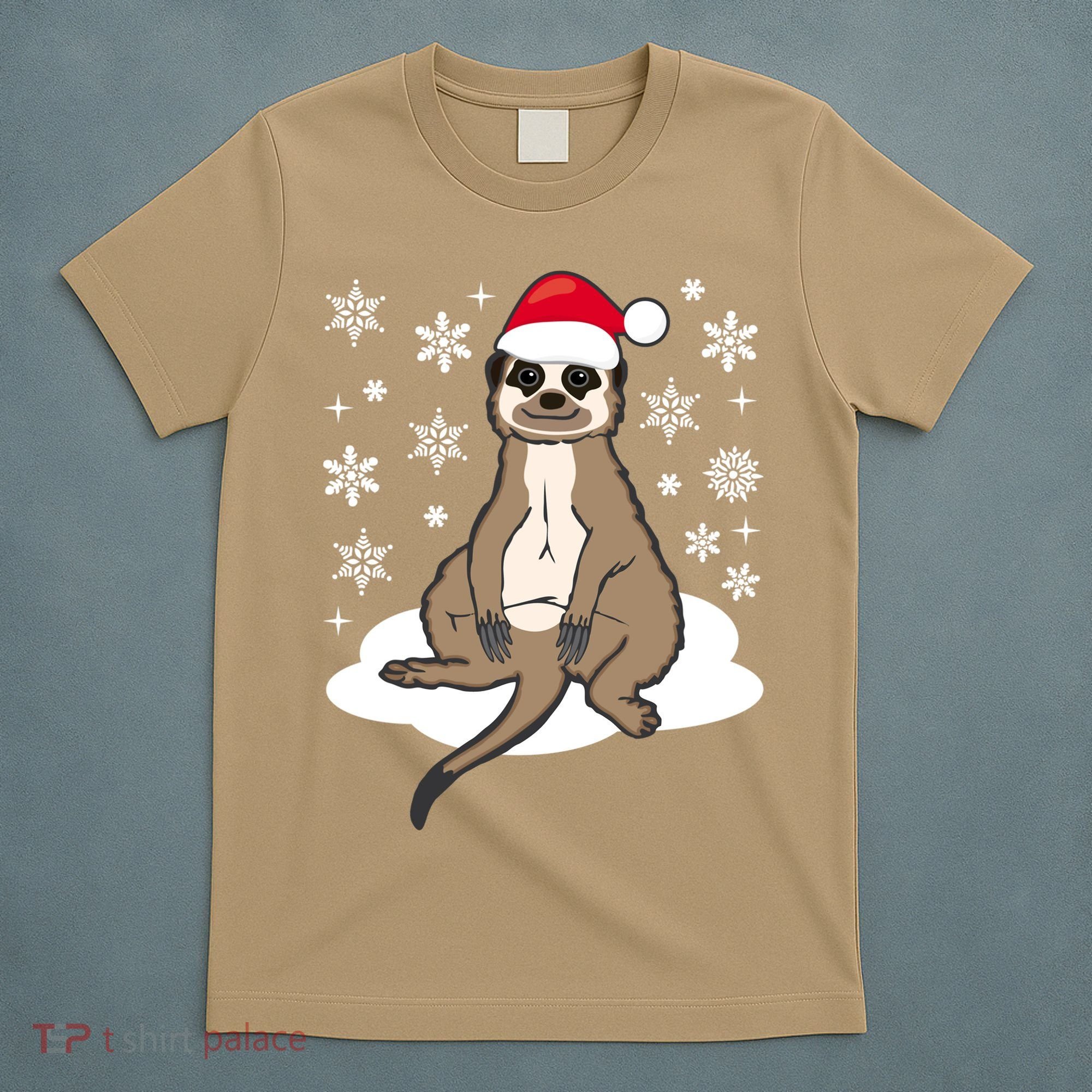Funny Meerkat Santa Christmas Gift Classic T-Shirt