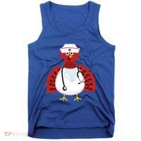 Funny Medical Scrub Top Stethoscope Wearing Turkey Nurse Gift Tank Top thumb 0