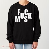 F.u.c.k M.u.s.k Sarcasm Humor Saying Adult Joke Funny Women's Sweatshirt thumb 0
