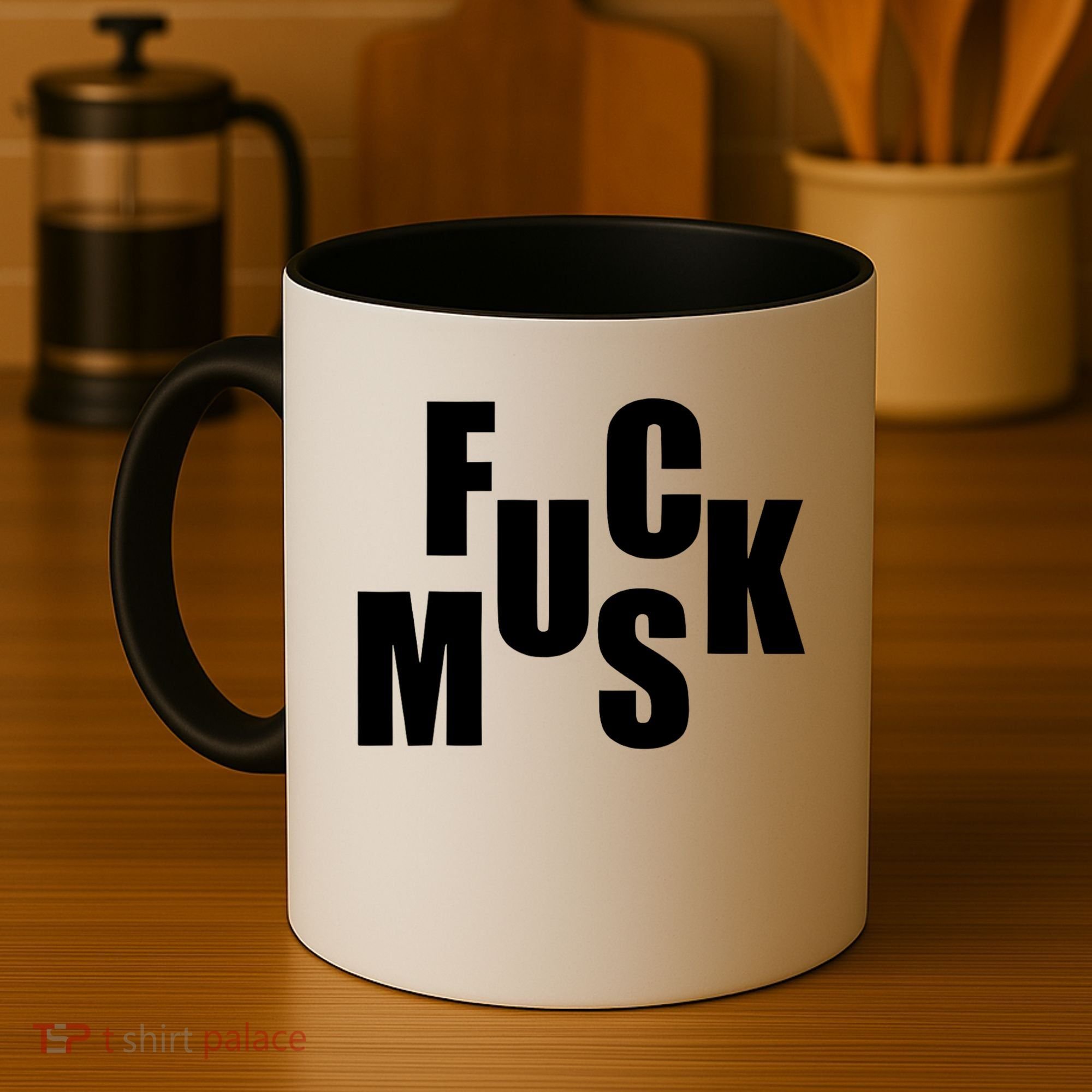 F.u.c.k M.u.s.k Sarcasm Humor Saying Adult Joke Funny Coffee Mug