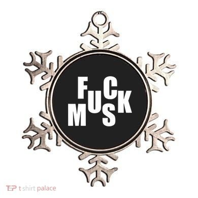 F.u.c.k M.u.s.k Sarcasm Humor Saying Adult Joke Funny Ornament