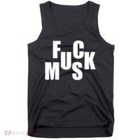 F.u.c.k M.u.s.k Sarcasm Humor Saying Adult Joke Funny Tank Top thumb 0