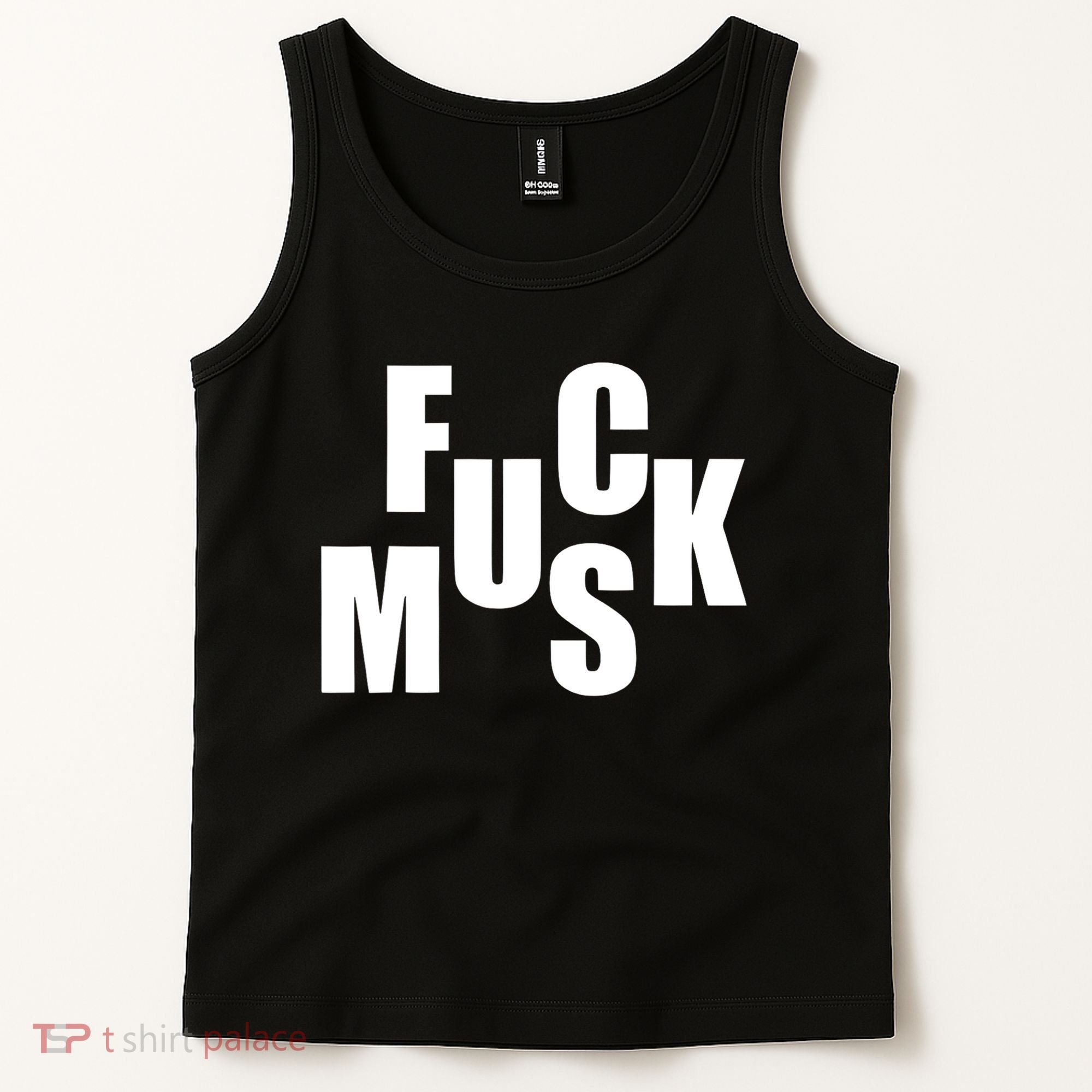 F.u.c.k M.u.s.k Sarcasm Humor Saying Adult Joke Funny Tank Top