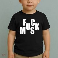F.u.c.k M.u.s.k Sarcasm Humor Saying Adult Joke Funny Toddler T-Shirt thumb 2