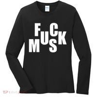 F.u.c.k M.u.s.k Sarcasm Humor Saying Adult Joke Funny Women's Long Sleeve Shirt thumb 0