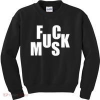 F.u.c.k M.u.s.k Sarcasm Humor Saying Adult Joke Funny Kids Sweatshirt thumb 0