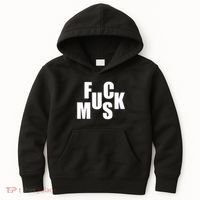 F.u.c.k M.u.s.k Sarcasm Humor Saying Adult Joke Funny Kids Hoodie thumb 0