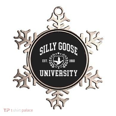 Funny Meme School Bird Silly Goose University Design Ornament