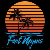 Fort Myers Sunset Palm Trees Beach Vacation Tourist Funny Gift Coffee Mug thumb 5