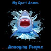 Funny My Spirit Animal Is A Grumpy Shark Coffee Mug thumb 5