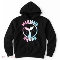 Funny Mermaid Squad Swimming Mermaid Hoodie thumb 0