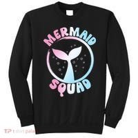 Funny Mermaid Squad Swimming Mermaid Sweatshirt thumb 0