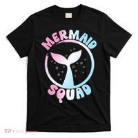 Funny Mermaid Squad Swimming Mermaid T-Shirt thumb 0