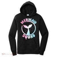 Funny Mermaid Squad Swimming Mermaid Women's Hoodie thumb 0