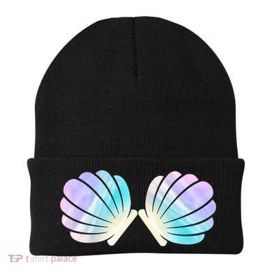 Funny Mermaid Shell Costume Gift Beanie
