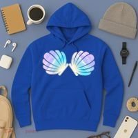 Funny Mermaid Shell Costume Gift Hoodie thumb 3