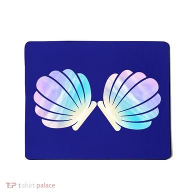 Funny Mermaid Shell Costume Gift Mousepad