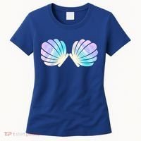 Funny Mermaid Shell Costume Gift Women's T-Shirt thumb 0