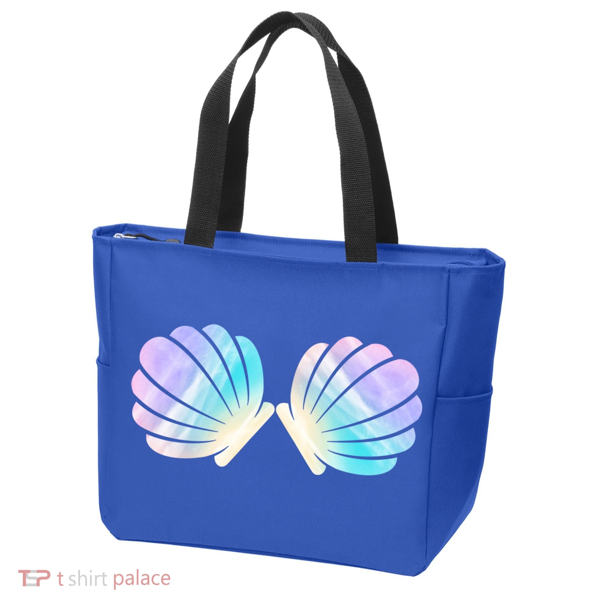 Funny Mermaid Shell Costume Gift Tote Bag