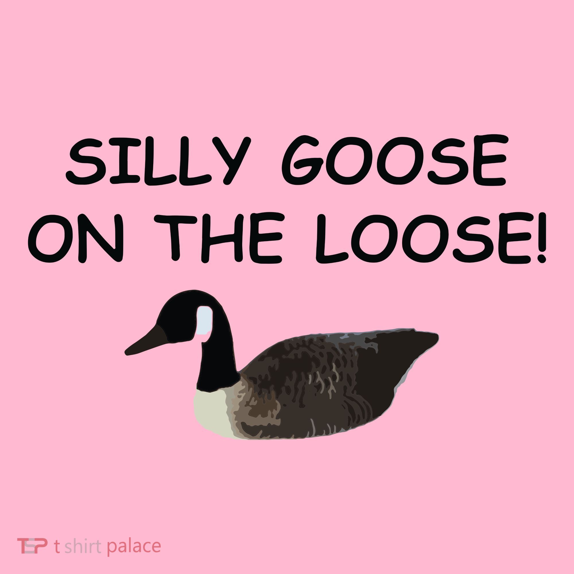 Funny Meme Silly Goose On The Loose Joke Coaster