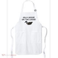 Funny Meme Silly Goose On The Loose Joke Apron thumb 0