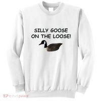 Funny Meme Silly Goose On The Loose Joke Sweatshirt thumb 0