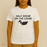 Funny Meme Silly Goose On The Loose Joke T-Shirt thumb 4