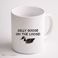 Funny Meme Silly Goose On The Loose Joke Coffee Mug thumb 1