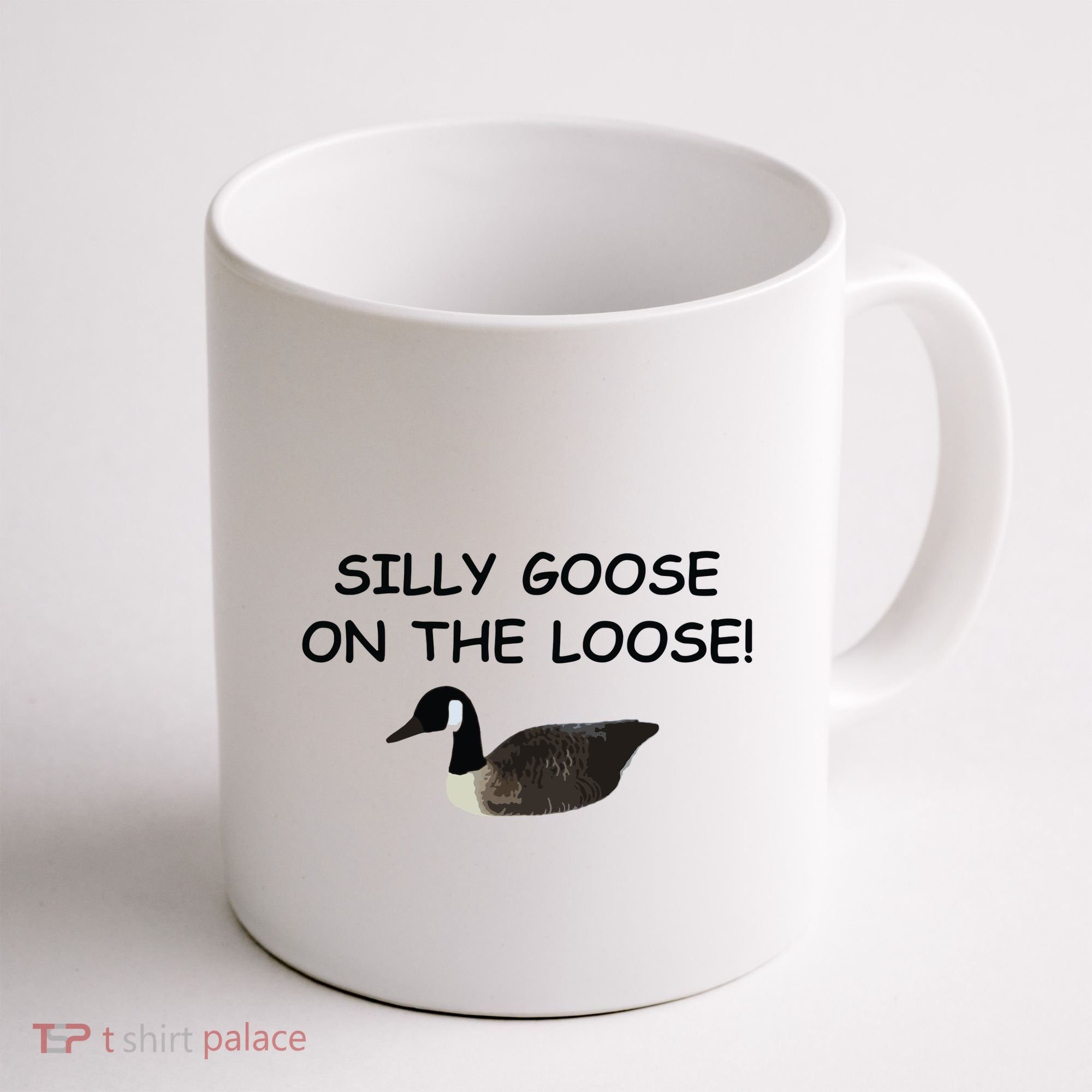 Funny Meme Silly Goose On The Loose Joke Coffee Mug
