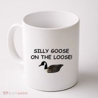 Funny Meme Silly Goose On The Loose Joke Coffee Mug thumb 0