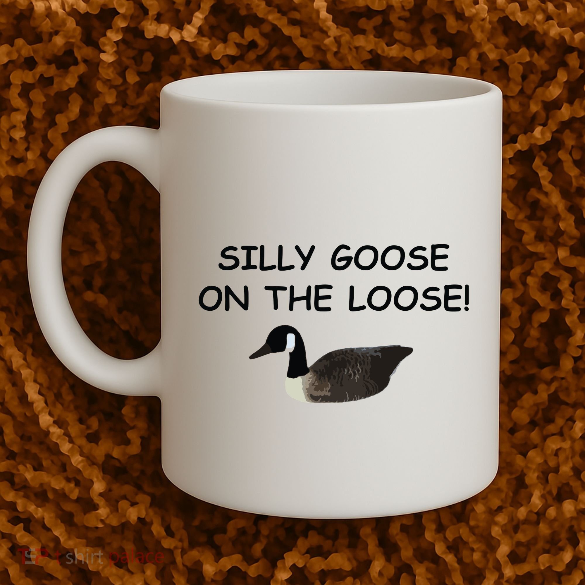Funny Meme Silly Goose On The Loose Joke Coffee Mug