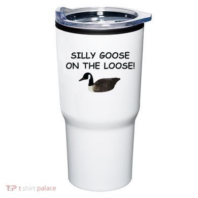 Funny Meme Silly Goose On The Loose Joke Tumbler