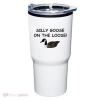 Funny Meme Silly Goose On The Loose Joke Tumbler thumb 0