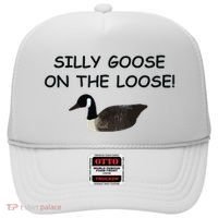 Funny Meme Silly Goose On The Loose Joke Hat thumb 0