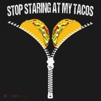 Funny Mexican Stop Staring At My Tacos Fiesta Cinco De Mayo Tank Top thumb 6