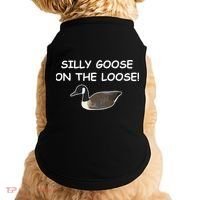 Funny Meme Silly Goose On The Loose Joke Doggie Tank thumb 0