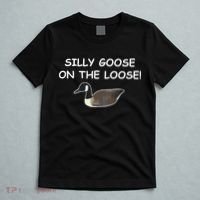 Funny Meme Silly Goose On The Loose Joke T-Shirt thumb 5