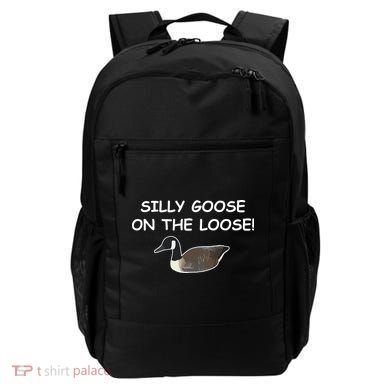 Funny Meme Silly Goose On The Loose Joke Backpack