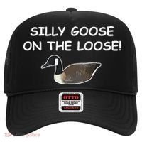 Funny Meme Silly Goose On The Loose Joke Hat thumb 0