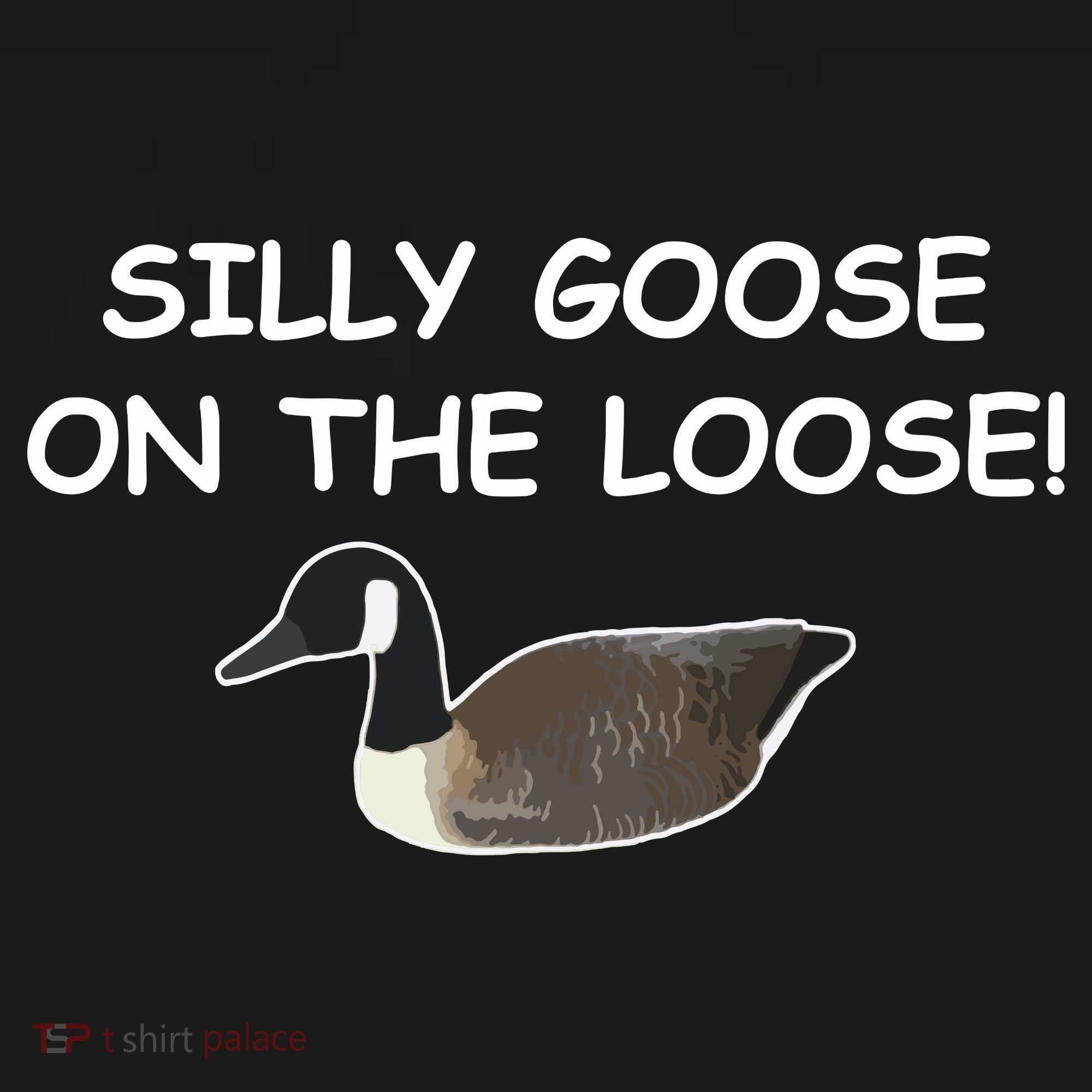 Funny Meme Silly Goose On The Loose Joke Tote Bag