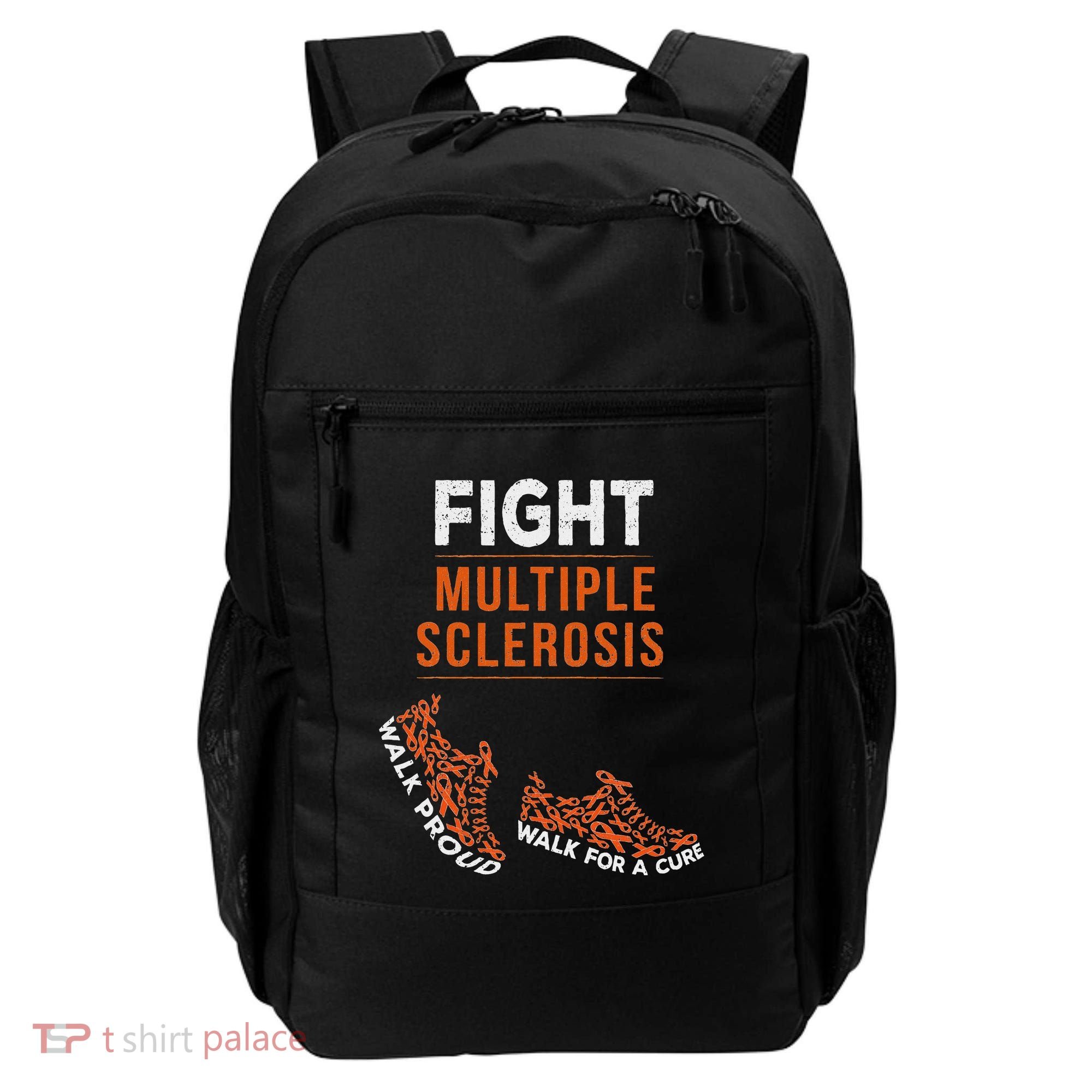 Fight Multiple Sclerosis Ms Awareness Warrior Ribbon Backpack