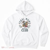 Feral Moms Social Club Trendy Mom Apparel Hoodie thumb 0
