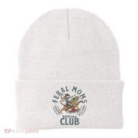 Feral Moms Social Club Trendy Mom Apparel Beanie thumb 0