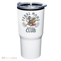 Feral Moms Social Club Trendy Mom Apparel Tumbler thumb 0