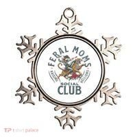 Feral Moms Social Club Trendy Mom Apparel Ornament thumb 0