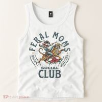 Feral Moms Social Club Trendy Mom Apparel Tank Top thumb 2