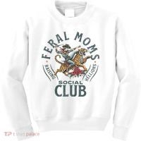 Feral Moms Social Club Trendy Mom Apparel Kids Sweatshirt thumb 0