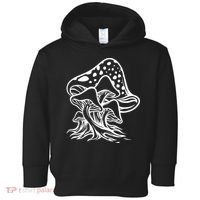 Fungus Mushrooms Silhouette Toddler Hoodie thumb 0