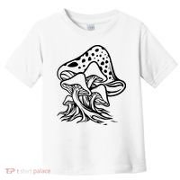 Fungus Mushrooms Silhouette Toddler T-Shirt thumb 0